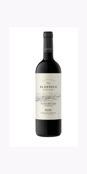 Botella de El Esteco Malbec 2012