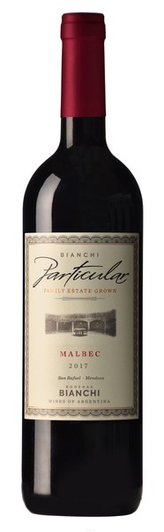 Botella de Particular Malbec 2019