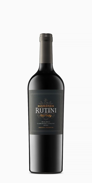 Botella de Rutini Dominio Malbec Cabernet Franc 2019